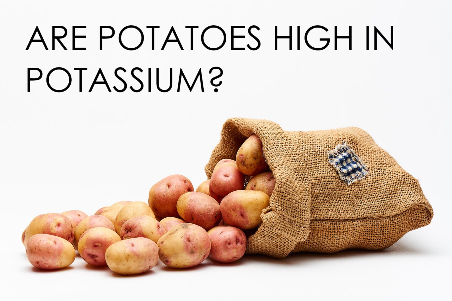 are potatoes high in potassium