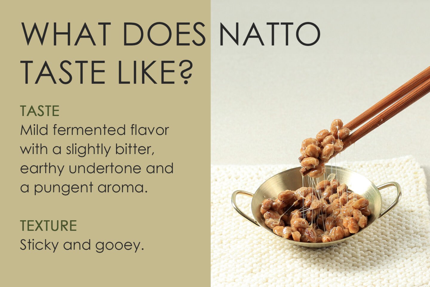 what does natto taste like