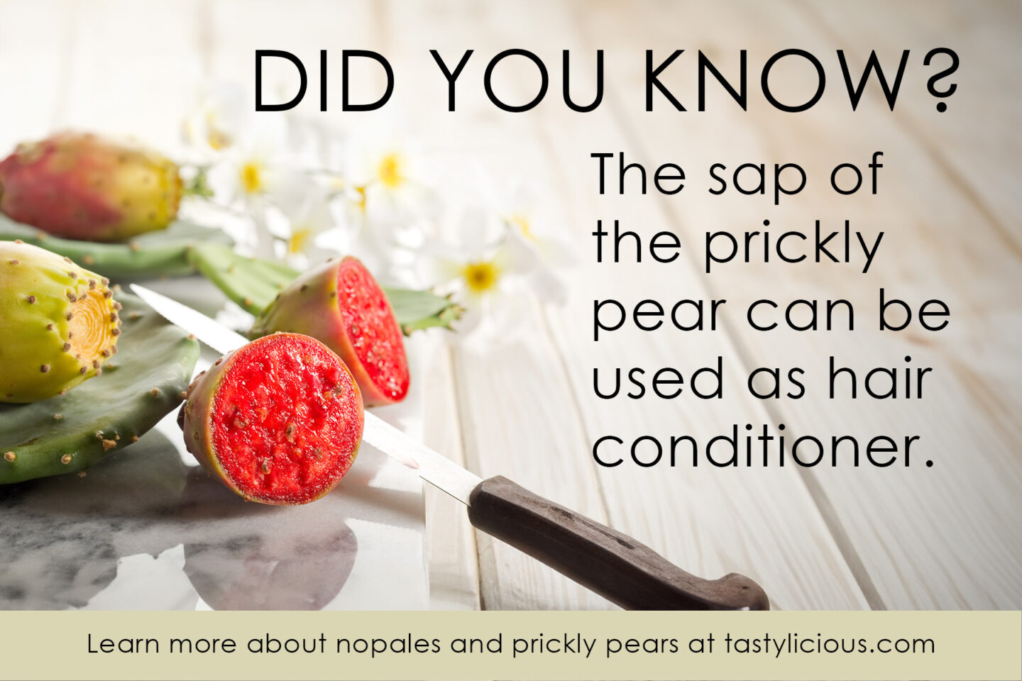 did you know sap prickly pear