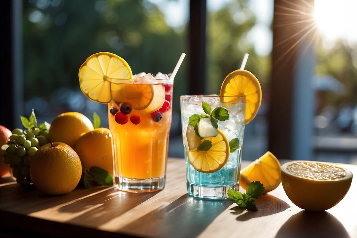 refreshing summer drinks