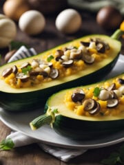 Summer Squash and Zucchini Breakfast Boats: A Nutritious Start