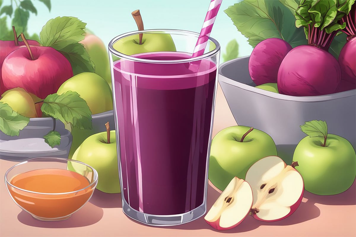 Apple Beet Juice with a Powerful Antioxidant Punch - Tastylicious