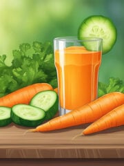carrot cucumber juice