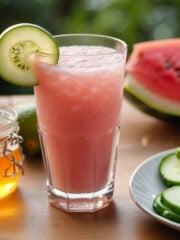 cucumber and watermelon juice
