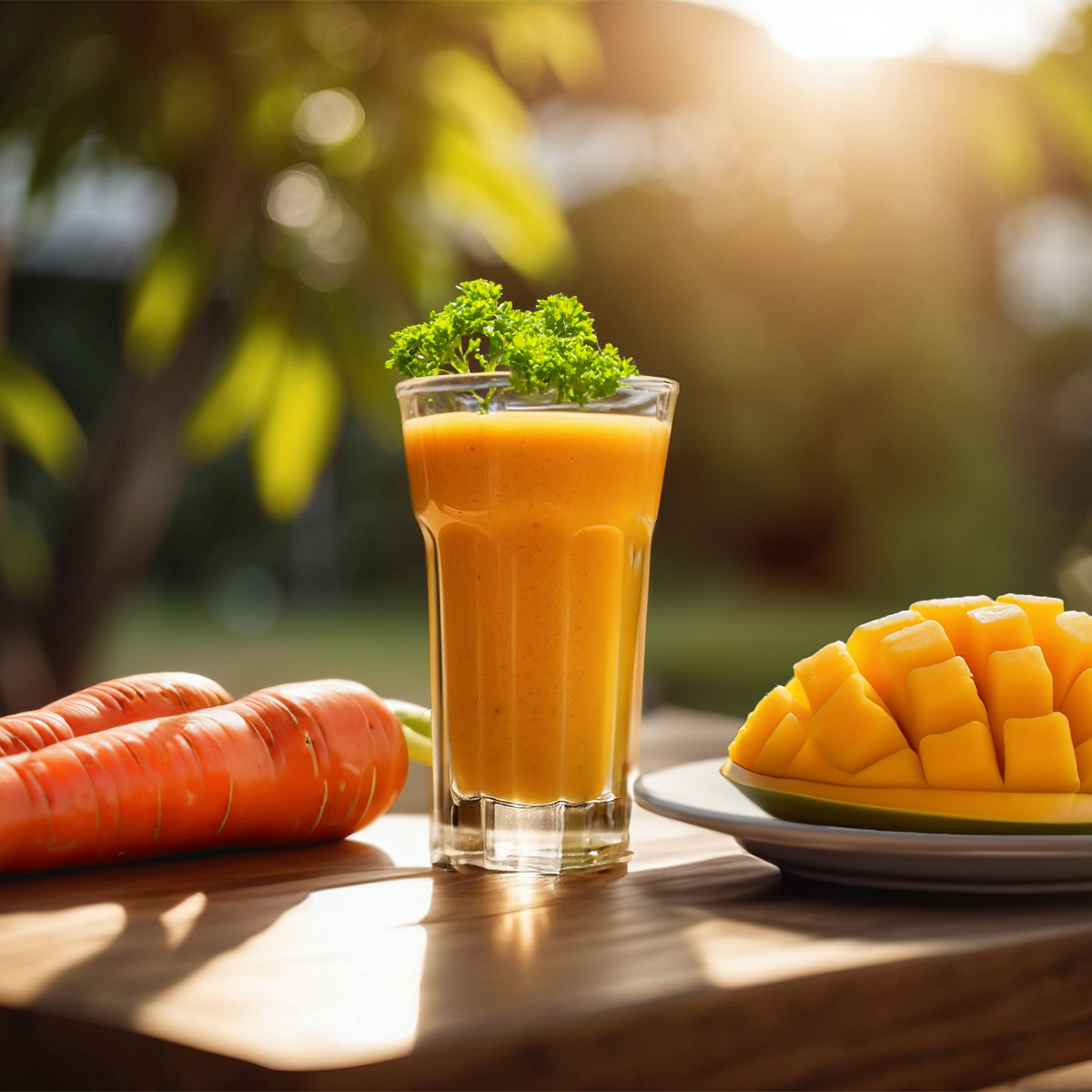 Mango Carrot Smoothie: A Nutrient-packed Summer Drink - Tastylicious