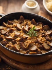 Beef and Mushroom Casserole