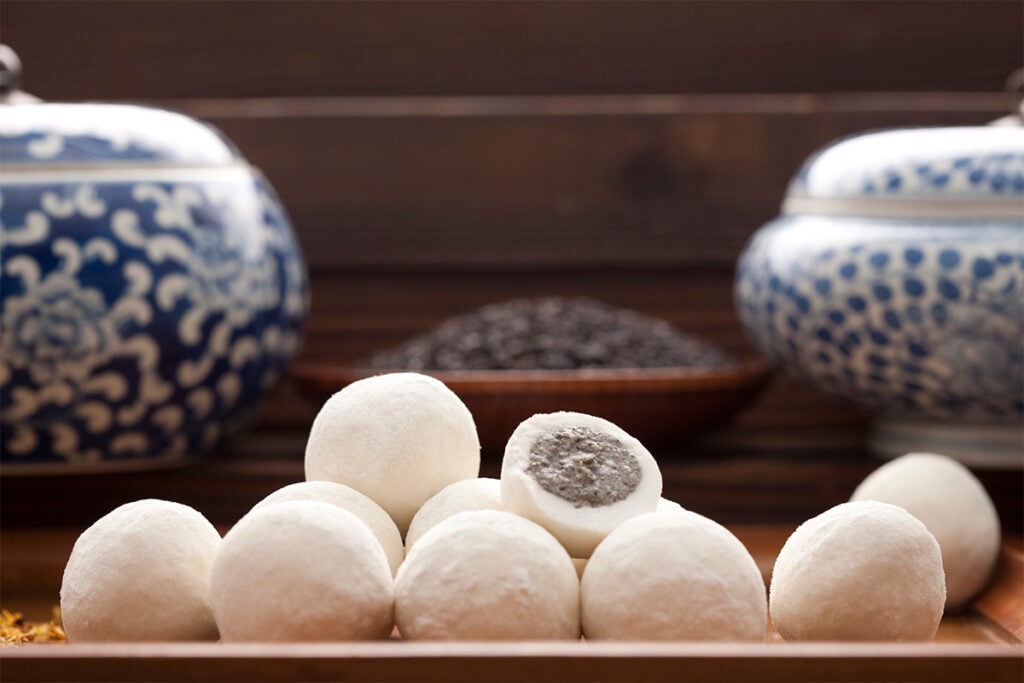 Chinese Sweet Rice Balls (Tang Yuan) - Tastylicious