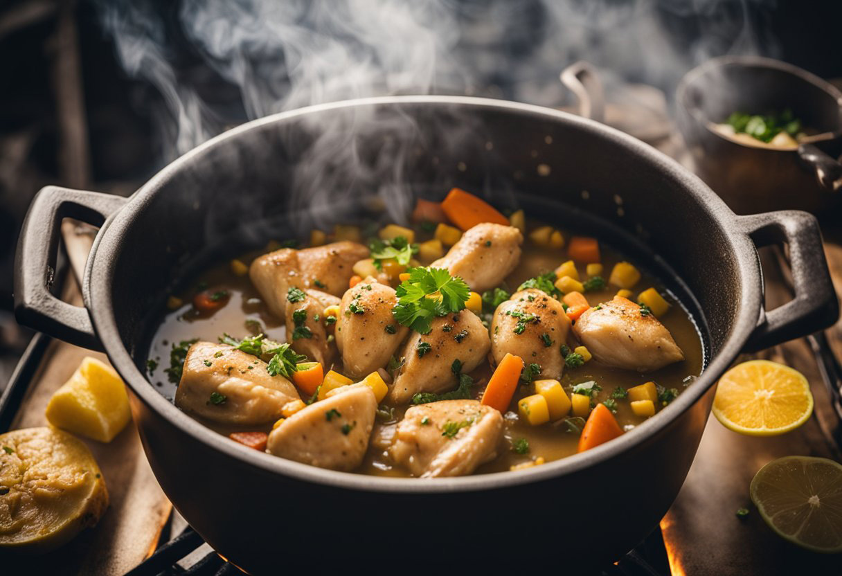 asopao de pollo stew