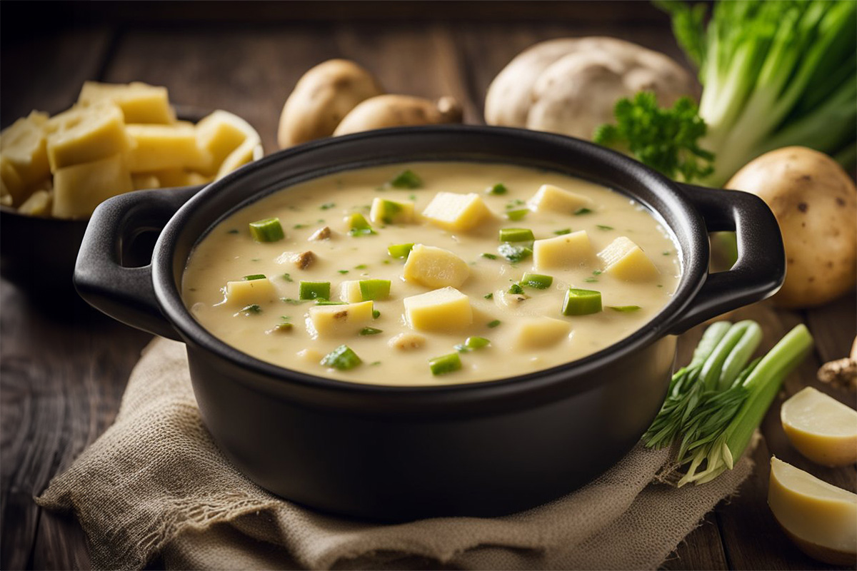 irish potato leek soup