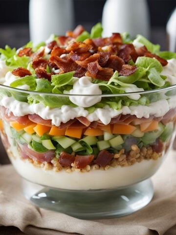 seven layer salad recipe