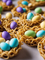 peanut butter easter egg nests