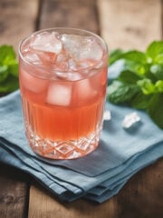 rhubarb spritz spring drink recipe