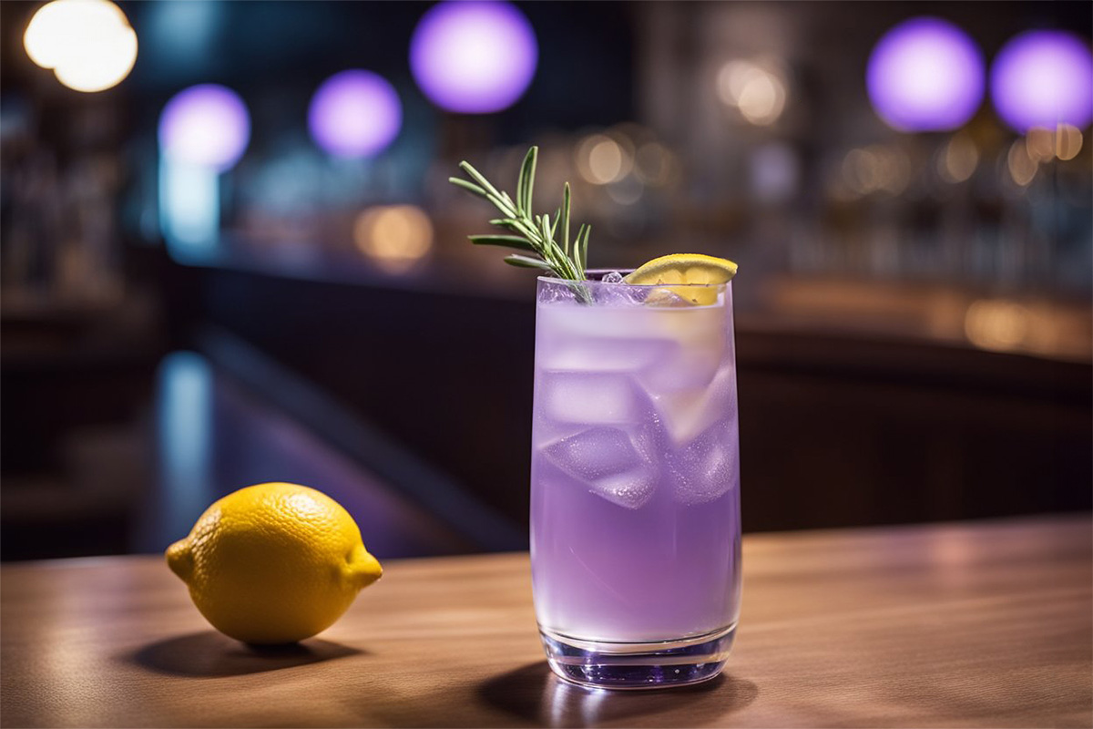 lavender gin fizz