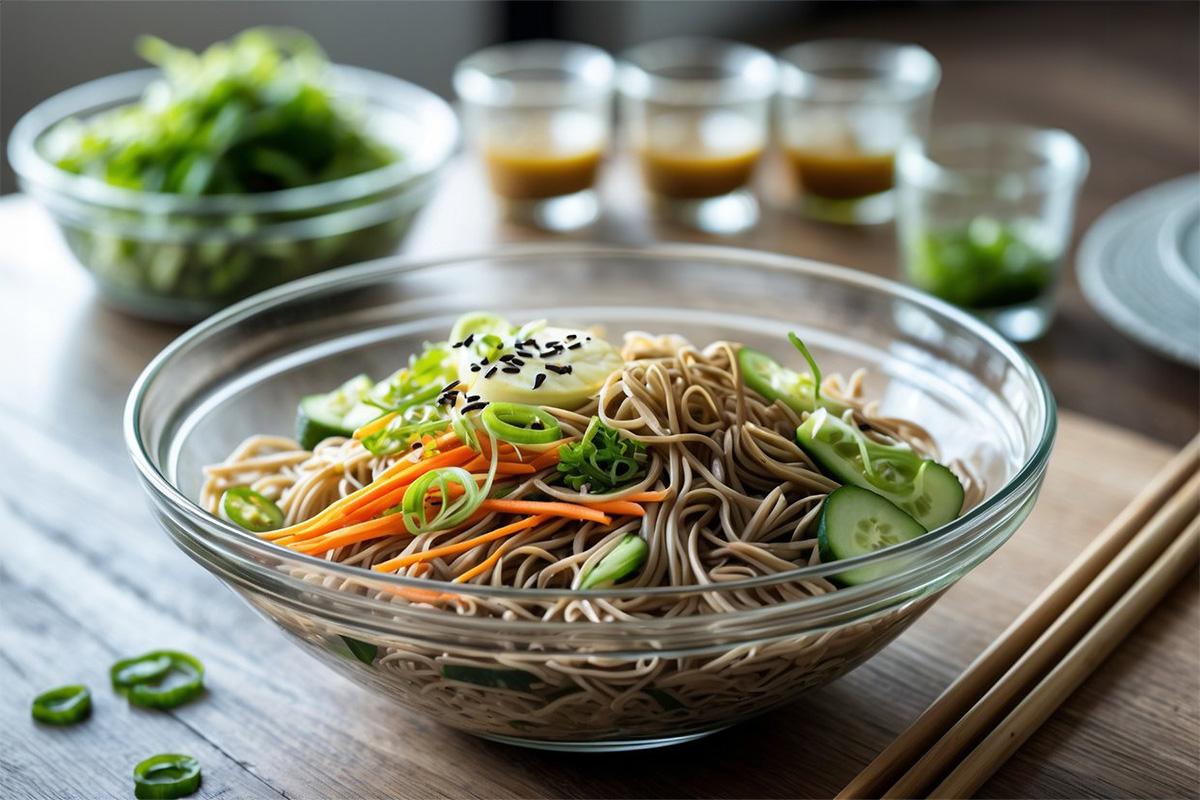 soba noodle salad