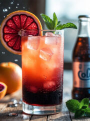Blood Orange Ranch Water with Coke