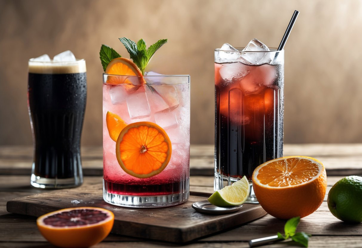Blood Orange Ranch Water with Coke - Tastylicious