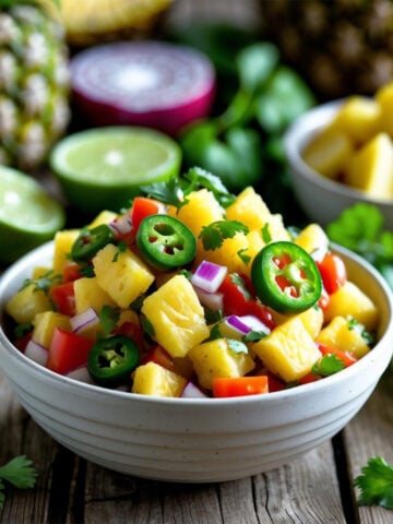 fresh pineapple salsa