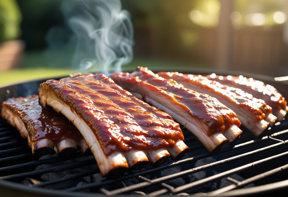 grilled bbq ribs