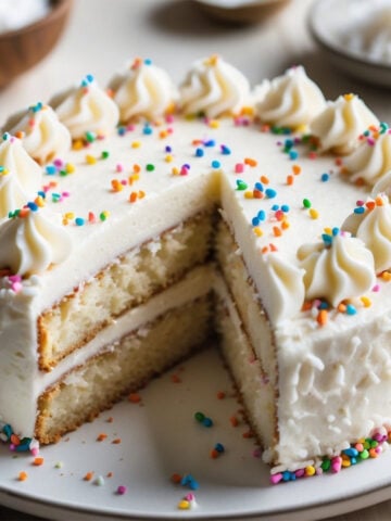low glycemic coconut cake