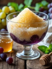 Roman-Style Honey and Fruit Granita