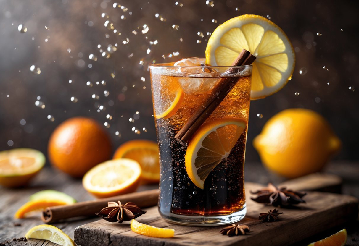 spiced citrus cola