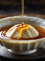 Chinese Douhua with Ginger Syrup