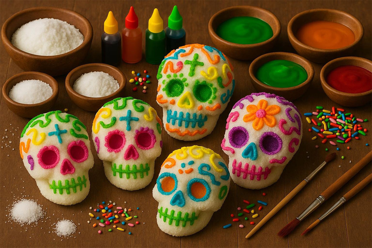day of the dead sugar skulls