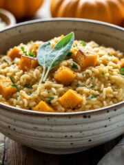 Easy Oven-Baked Pumpkin Risotto