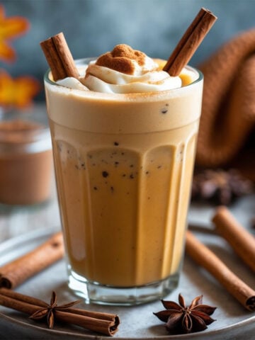 pumpkin chai latte