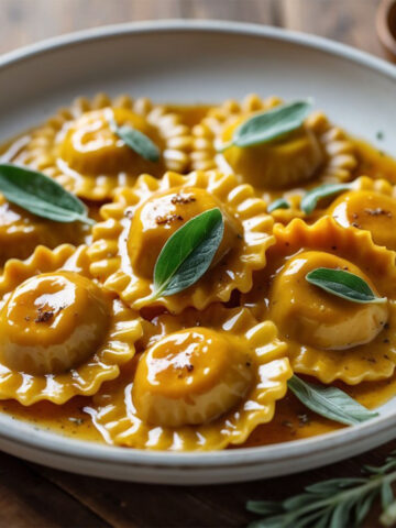 pumpkin ravioli recipe