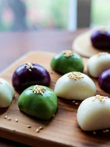 songpyeon half moon rice cakes recipe