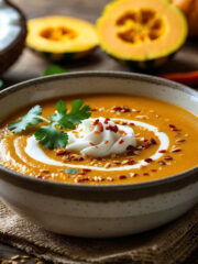 spicy pumpkin coconut soup recipe