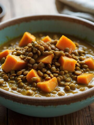 red lentil sweet potato curry recipe