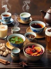 asian winter drinks