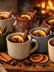 hot mulled ciders