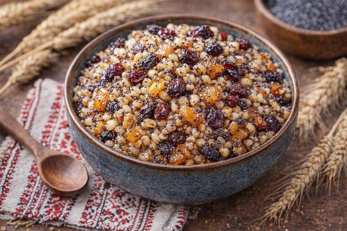 kutia wheat berry pudding