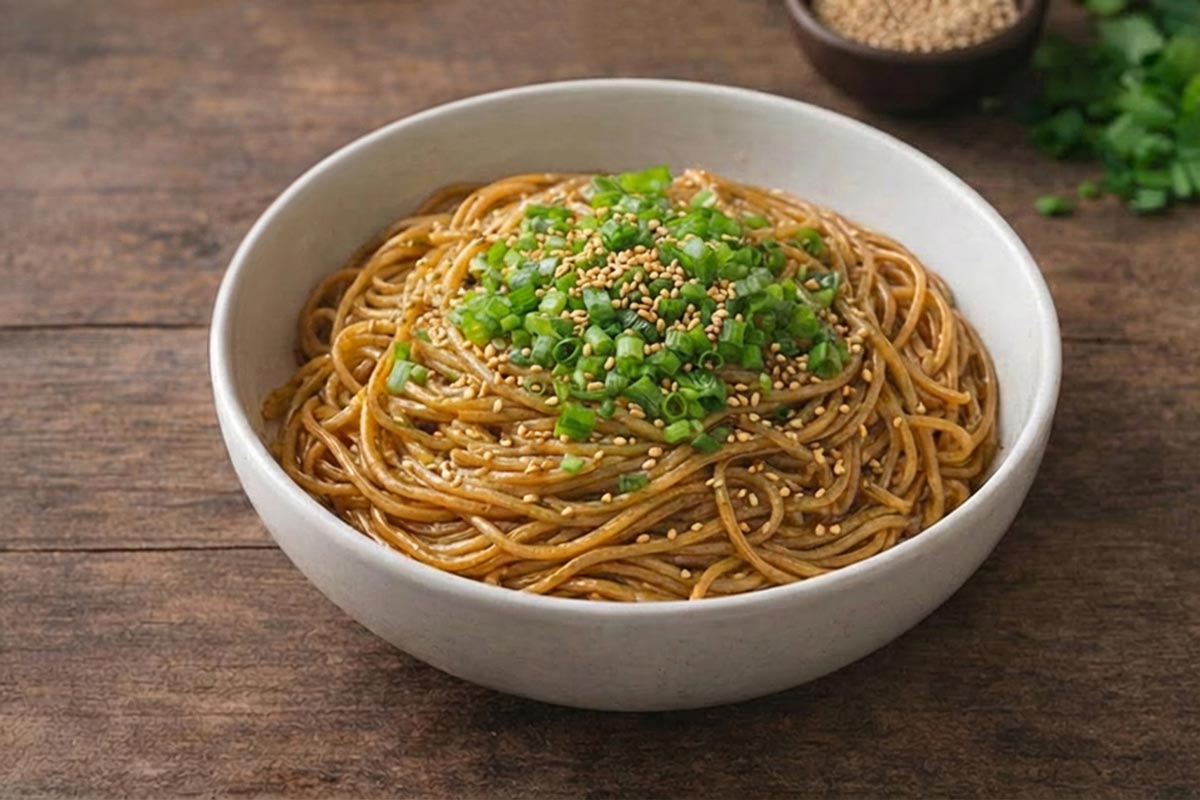 oil and scallion noodles