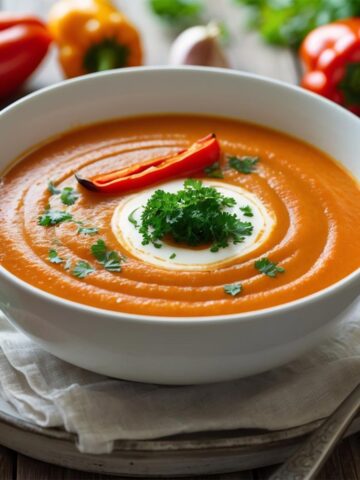 roasted red pepper soup recipe