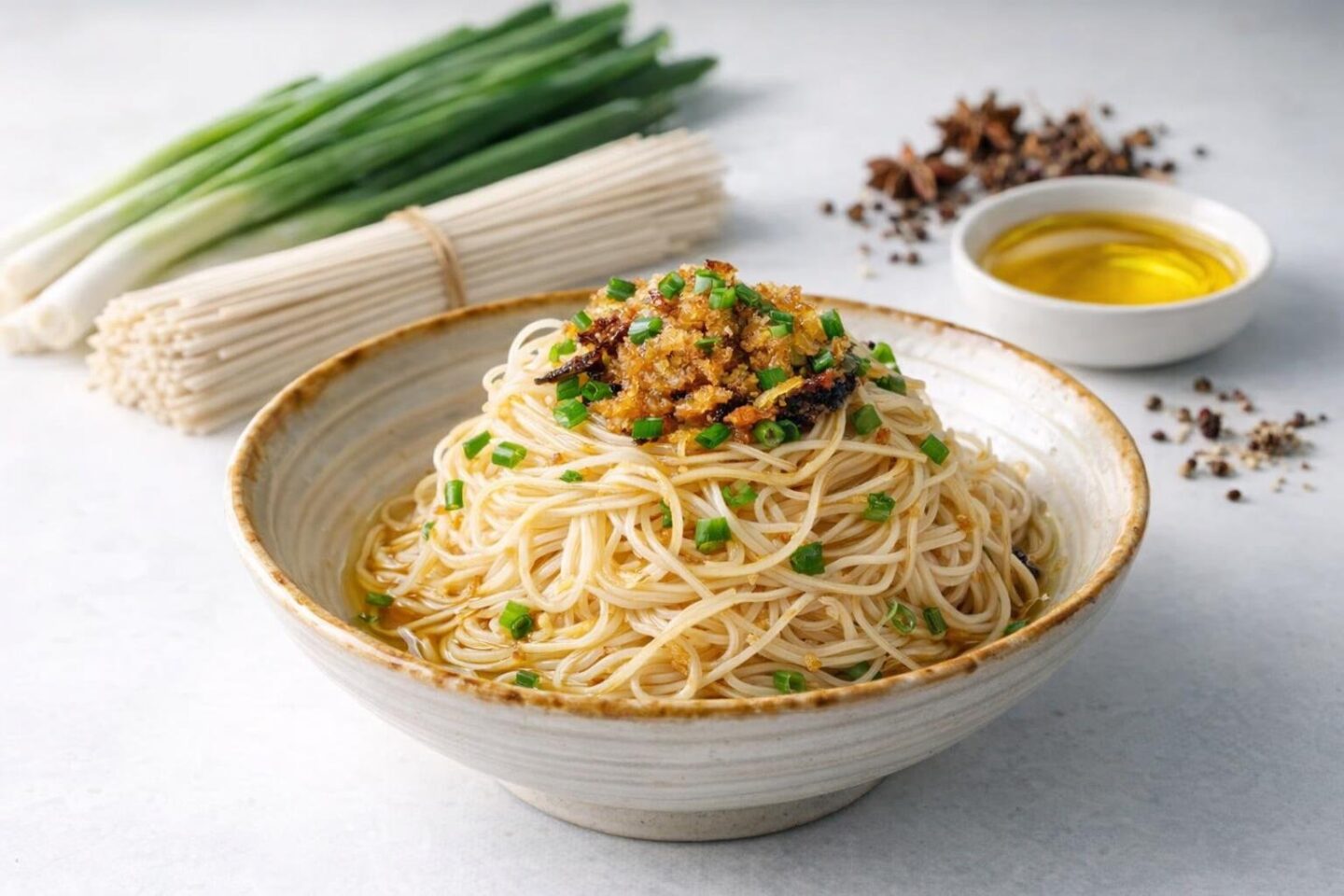 scallion oil longevity noodles