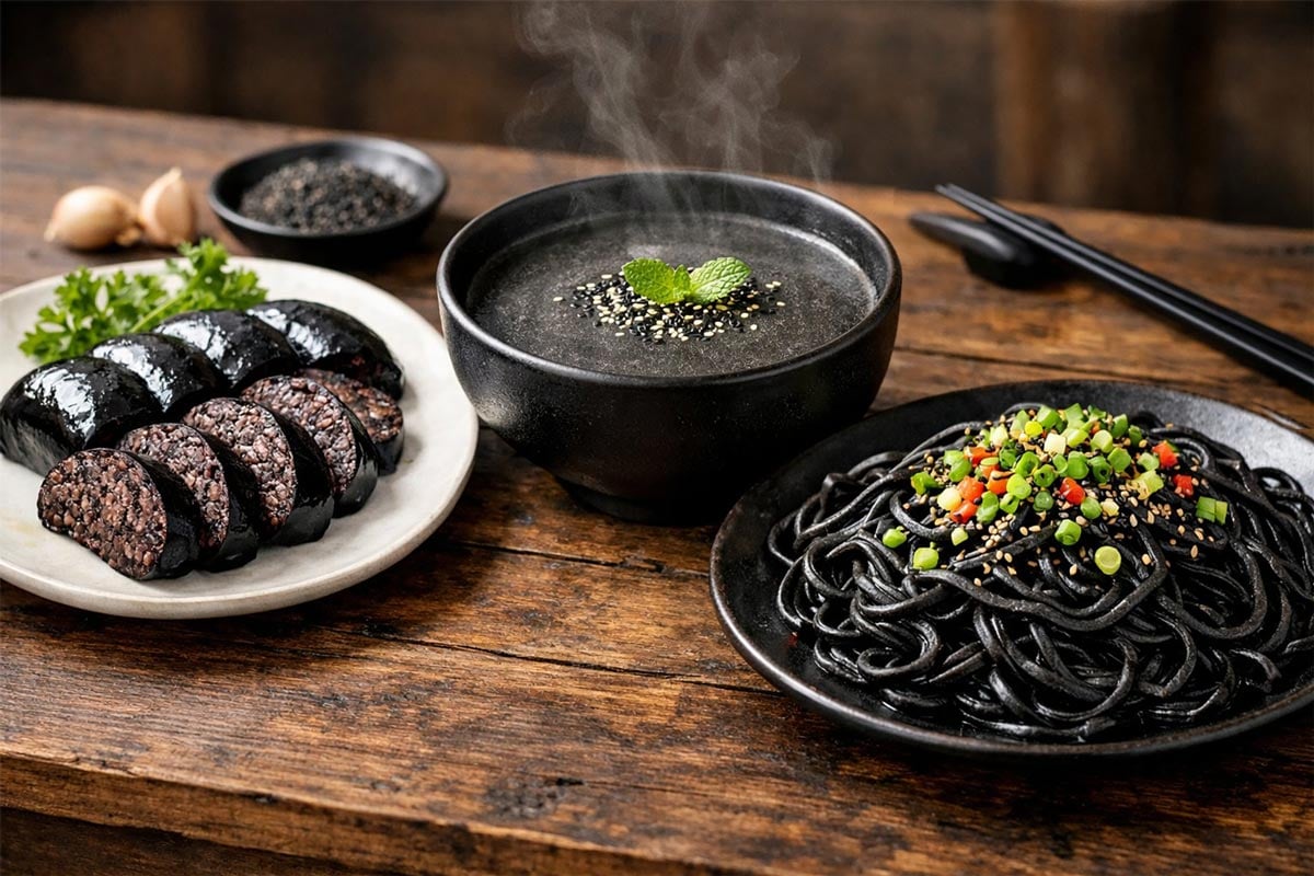 Inky, Toasty, Forbidden: 6 Dark-Colored Recipes with Naturally Black ...