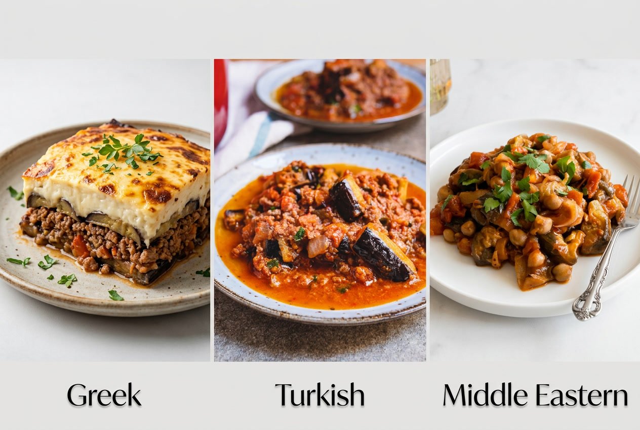 greek turkish mideastern moussaka