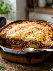 Moussaka (Greek Eggplant Casserole)