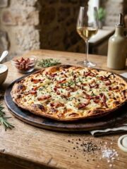 flammkuchen or tarte flambe recipe