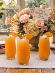 mimosas for mothers day