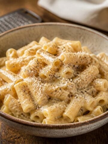short pasta cacio e pepe recipe