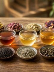 six types of tea