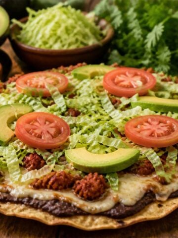 tlayuda oaxacan pizza
